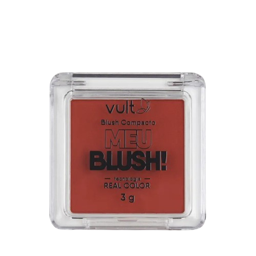 BLUSH COMPACTO CORAL MATTE MEU BLUSH! - VULT