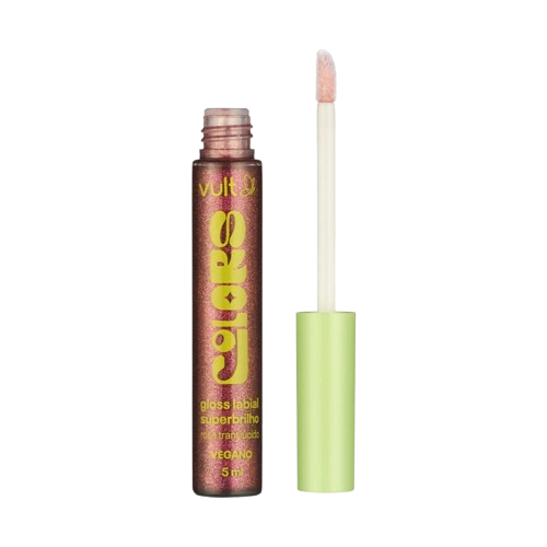 GLOSS LABIAL SUPERBRILHO ROSA TRANSLUCIDO VULT COLORS 5ML - VULT