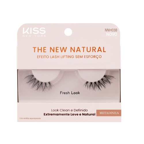 CILIOS POSTICOS THE NEW NATURAL METADINHA FRESH LOOK - RUBY KISS