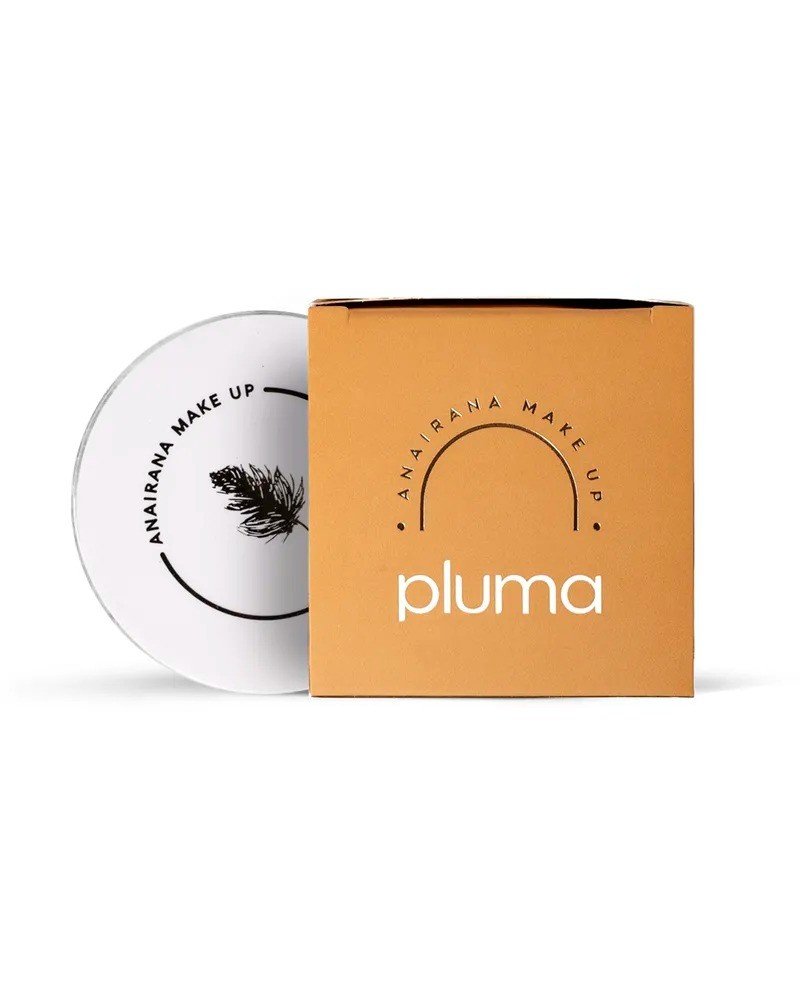 PÓ FIXADOR FACIAL PLUMA  CARAMELO -TAPIOCA E PCA DE ZINCO - ANAIRANA MAKE UP