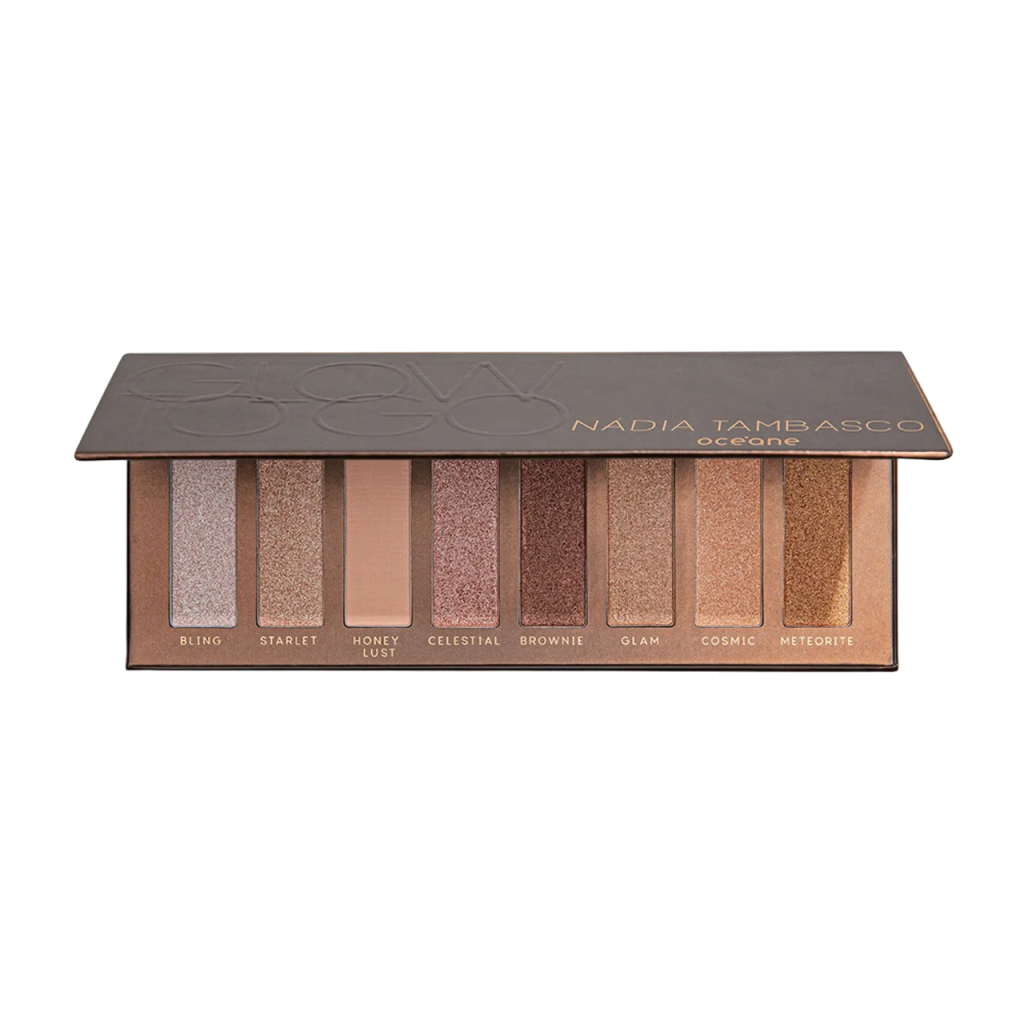 PALETA DE SOMBRAS NÁDIA TAMBASCO BY OCÉANE - GLOW TO GO 17,1G