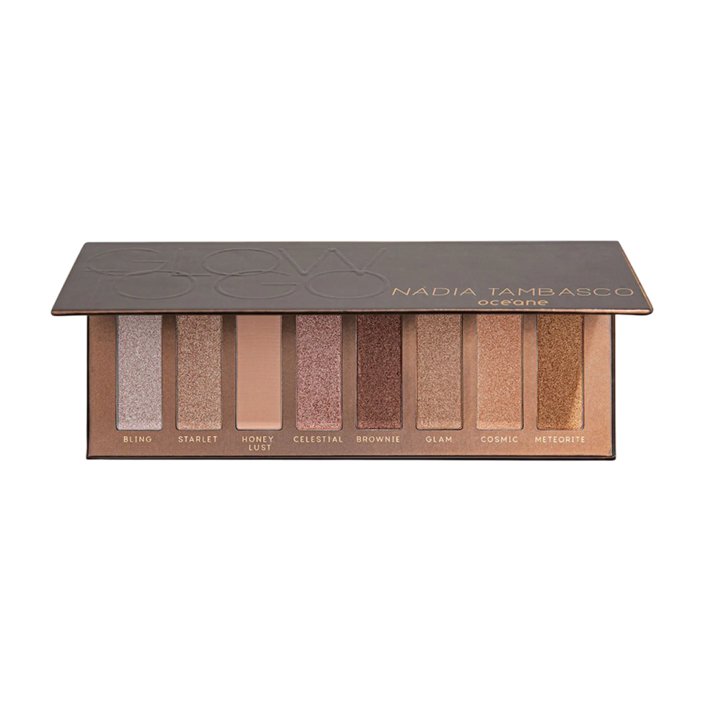 PALETA DE SOMBRAS NÁDIA TAMBASCO BY OCÉANE - GLOW TO GO 17,1G