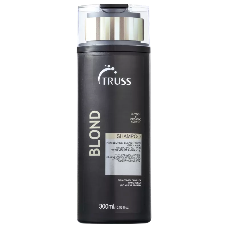 BLOND - SHAMPOO DESAMARELADOR 300ML - TRUSS PROFESSIONAL