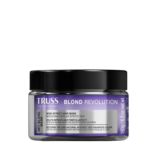 NET BLOND MÁSCARA CAPILAR EFEITO TEIA BLOND REVOLUTION 180G - TRUSS PROFESSIONAL 