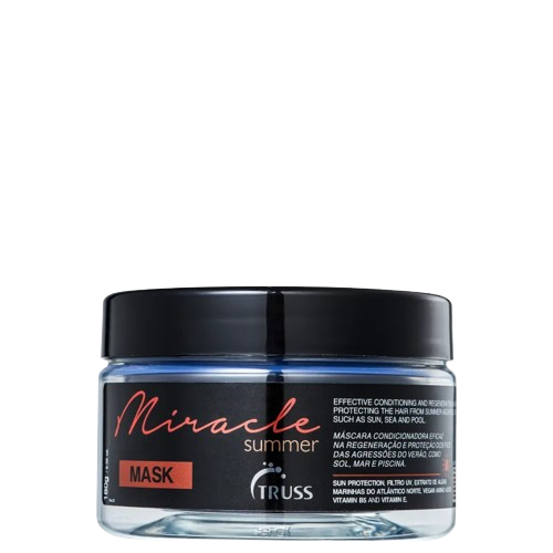 MIRACLE SUMMER MASK - MÁSCARA CAPILAR 180G - TRUSS PROFESSIONAL 