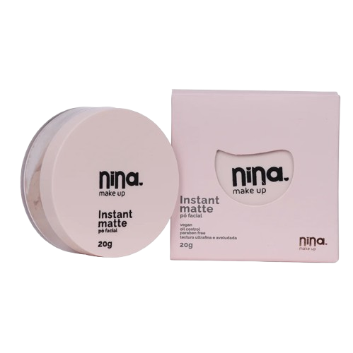 PÓ FACIAL INSTANT MATTE 02 - NINA MAKEUP