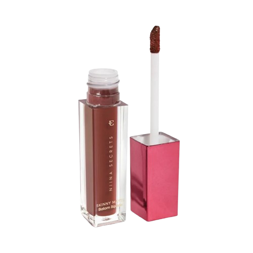 BATOM LÍQUIDO SKINNY MATTE 5ML - COR CASTANHO BEGÔNIA - NIINA SECRETS