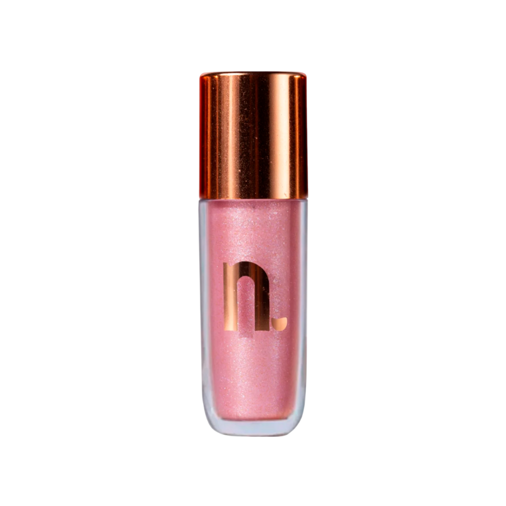 GLOSS LABIAL INSTANT GLOW QUARTZO ROSA - NINA MAKEUP