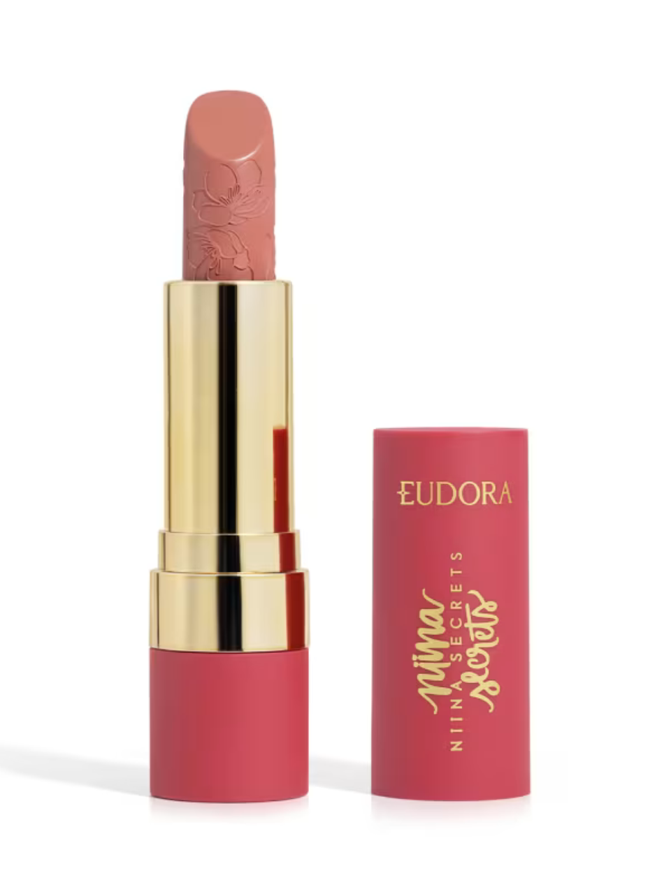 Batom Niina Secrets Soft Petals Rosé Pétala 3,8g