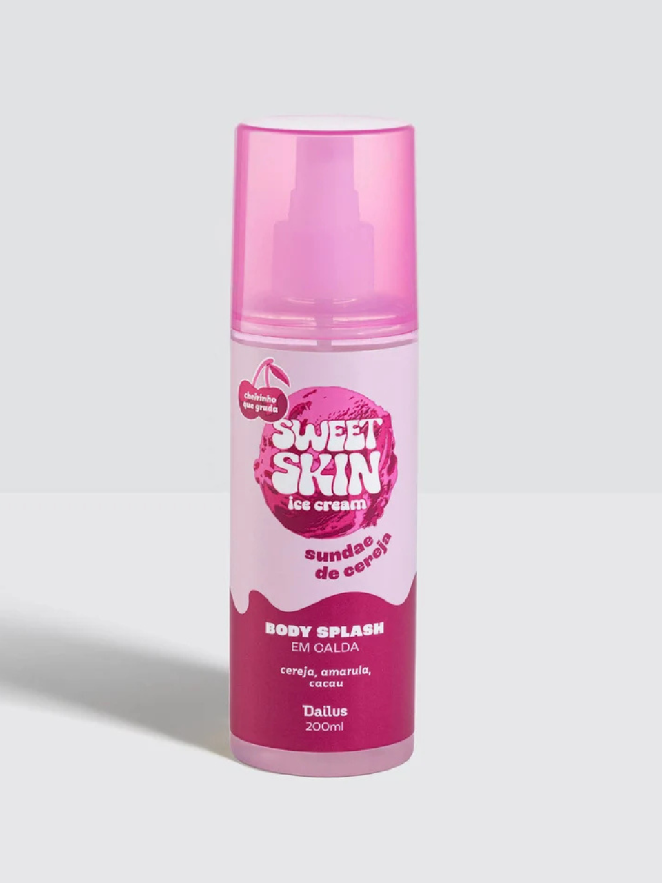 BODY SPLASH EM CALDA (SUNDAE DE CEREJA) – SWEET SKIN ICE CREAM