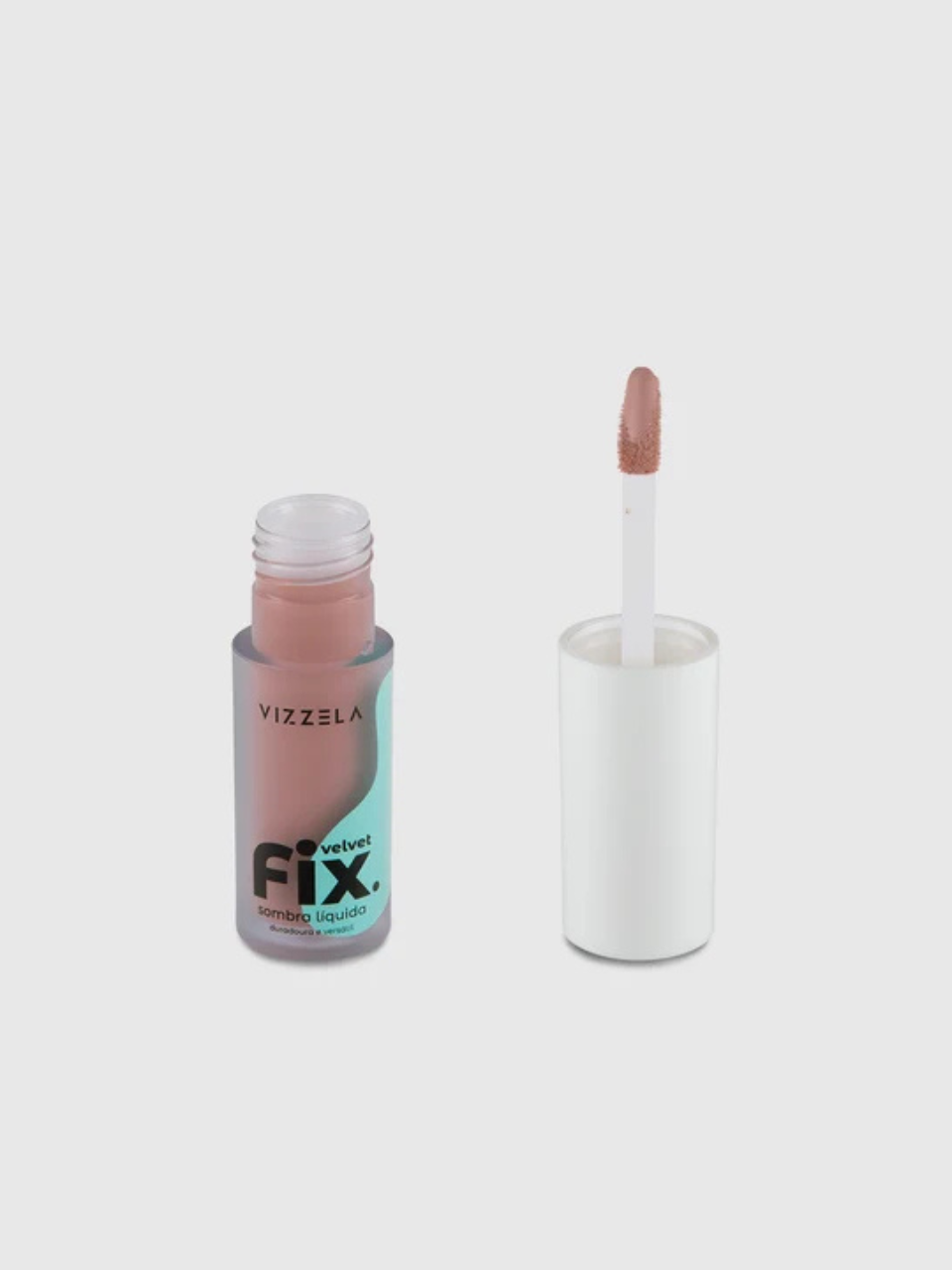 Sombra Líquida Velvet Fix - Vizzela  ROSE