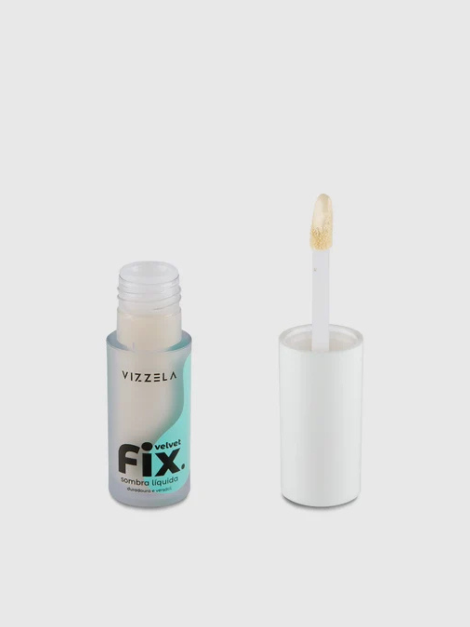 Sombra Líquida Velvet Fix - Vizzela  VANILLA