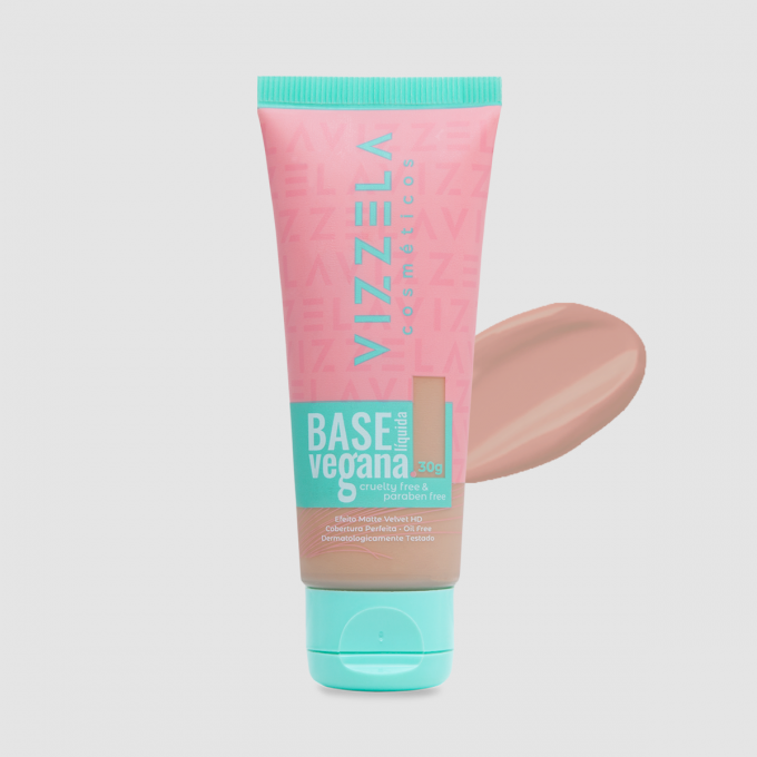 BASE LIQUIDA VEGANA VIZZELA CORES CLARAS - 08