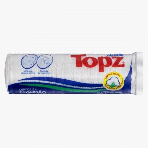 ALGODÃO EM DISCO TOPZ 37G