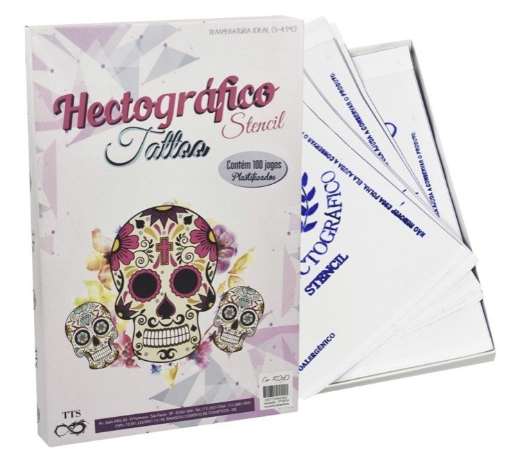 PASTA COM HECTOGRÁFICO - 100 Unidades 