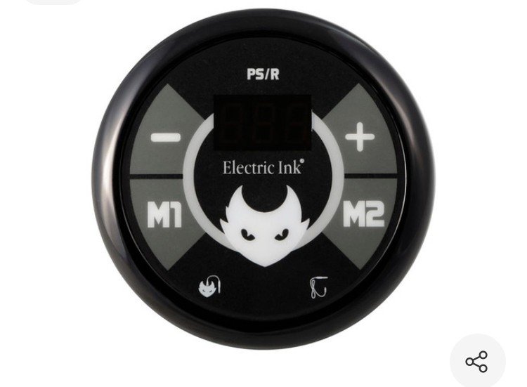 FONTE PS ROUND PRETO ELECTRIC REDONDA 