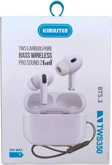 FONE BLUETOOTH KIMASTER BASS WIRELESS TWS350  