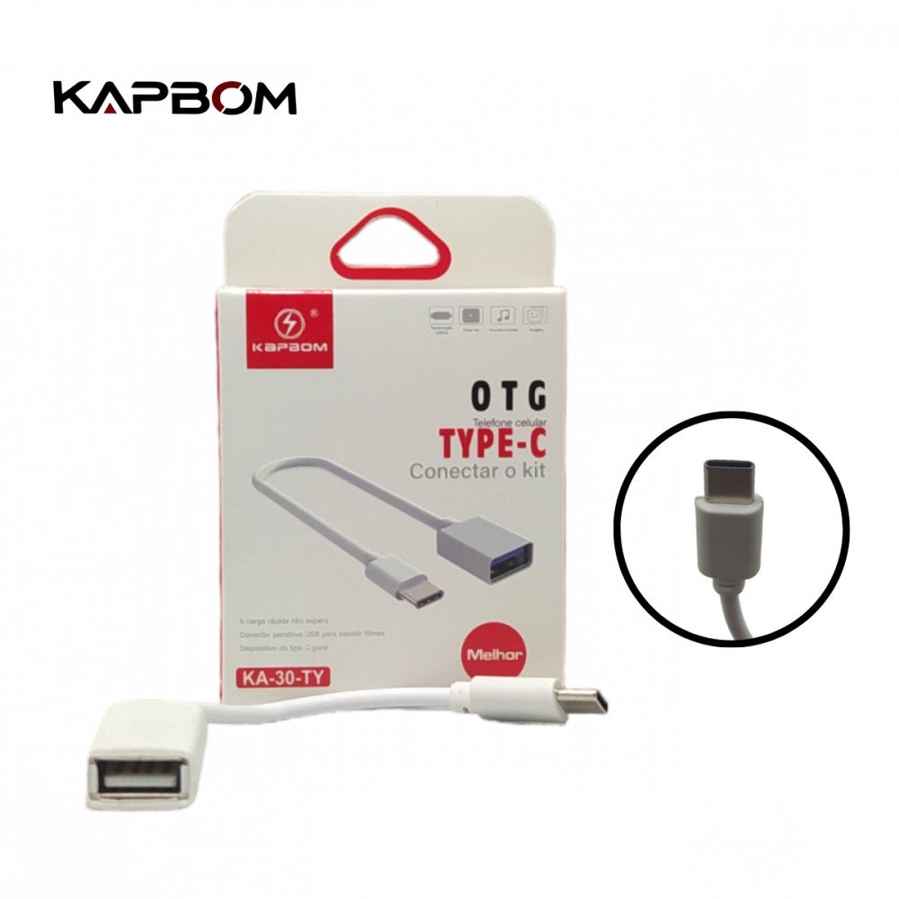CABO OTG TIPO C KAPBOM