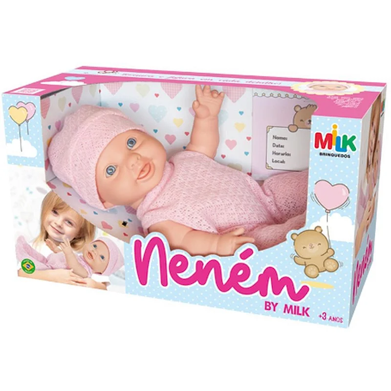 BONECA NENÉM BY MILK 33CM - MILK