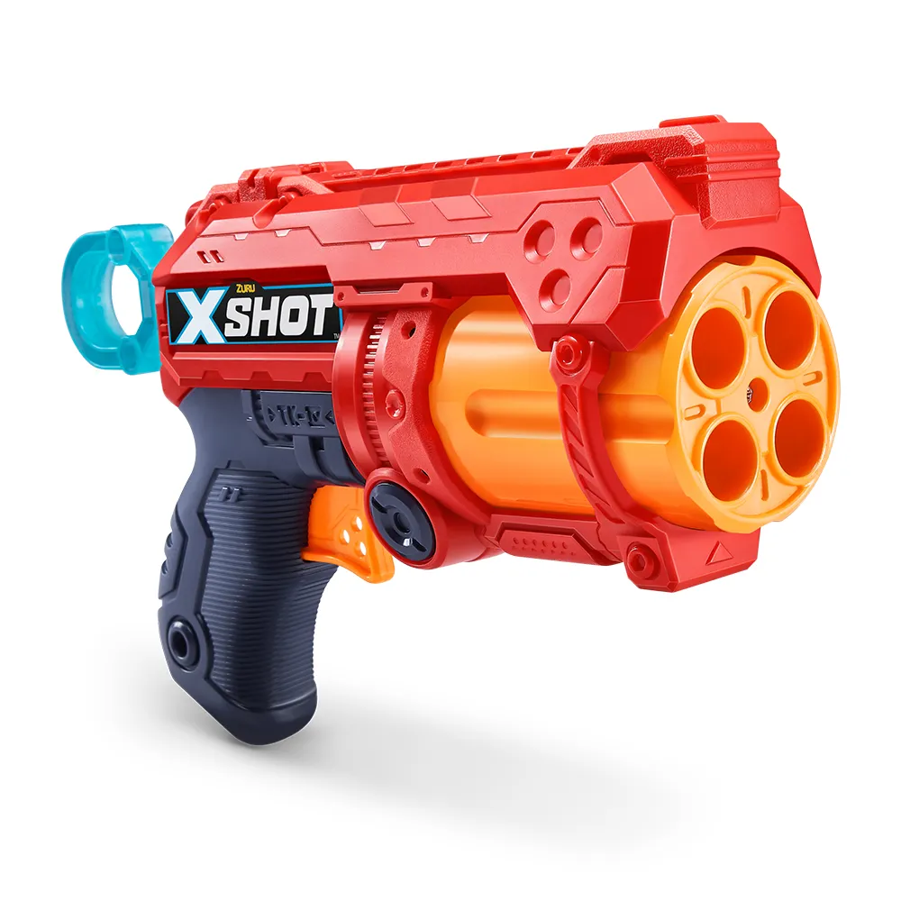 LANÇADOR X-SHOT RED FURY 4 COM 16 DARDOS - CANDIDE