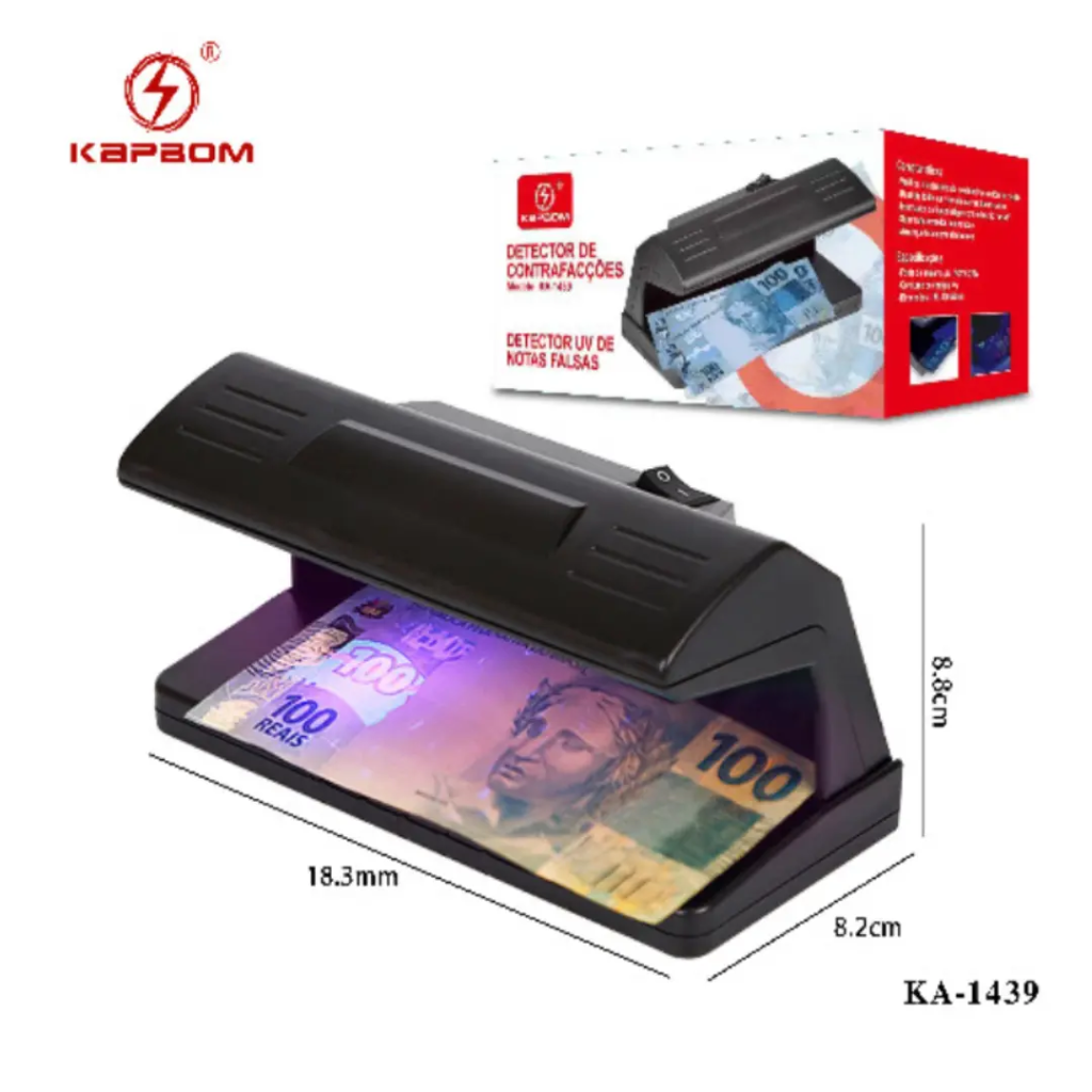 DETECTOR UV DE NOTAS FALSAS KAPBOM