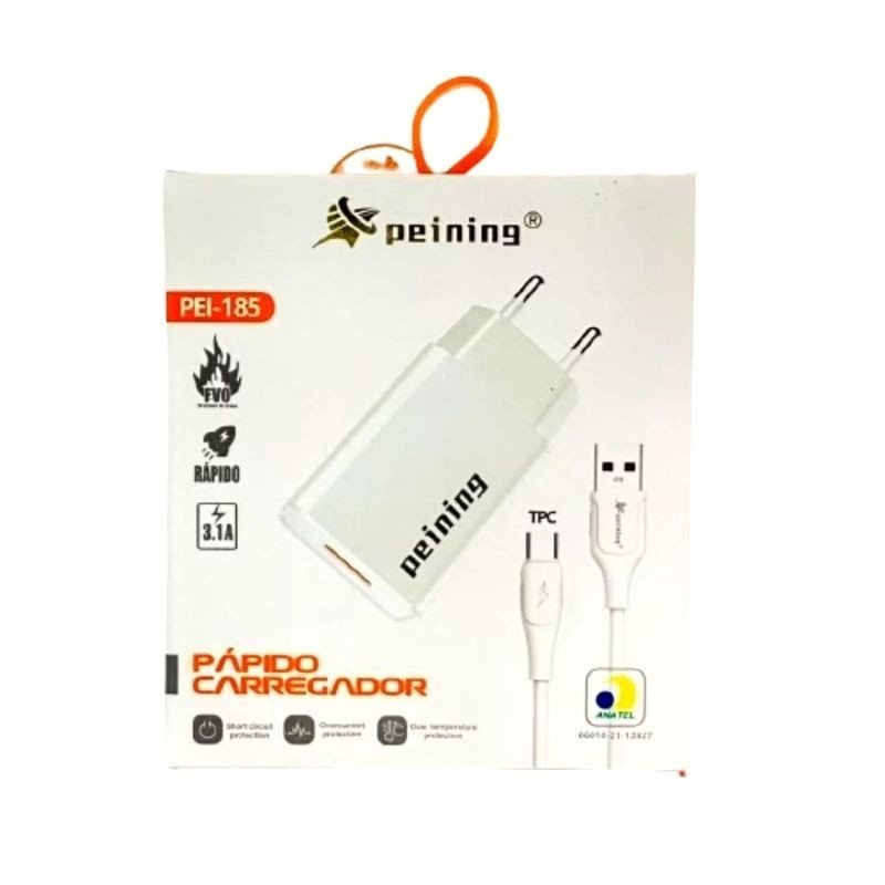 CARREGADOR USB TIPO C PEINING 