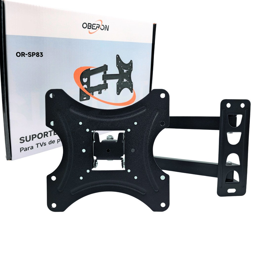 SUPORTE UNIVERSAL ARTICULADO PARA TV 17 A 42 POLEGADAS OBERON