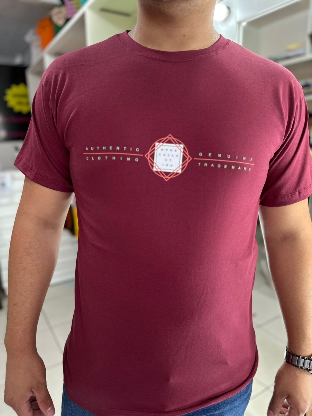 Authentic Genuine Clothing Trademark /Marsala