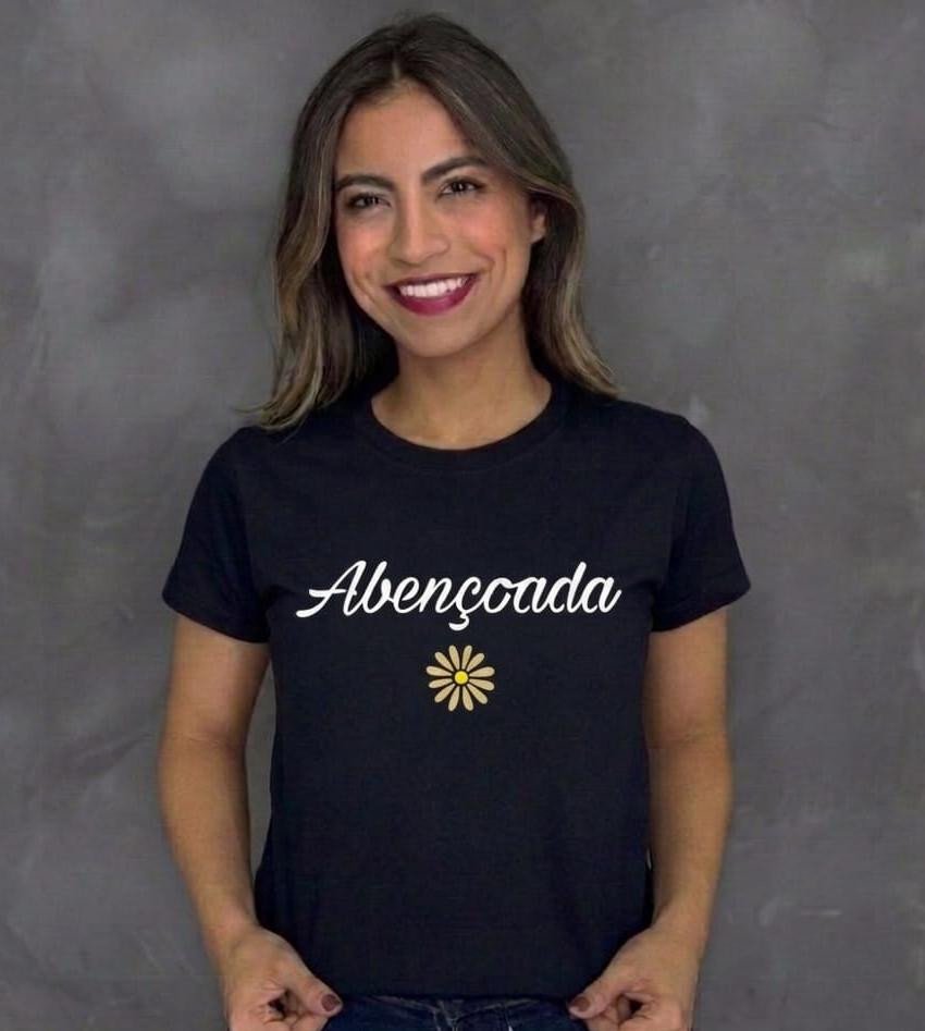 Tshirts preta silcada 