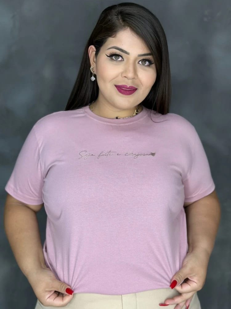 Seja forte e corajosa / Rosa seco