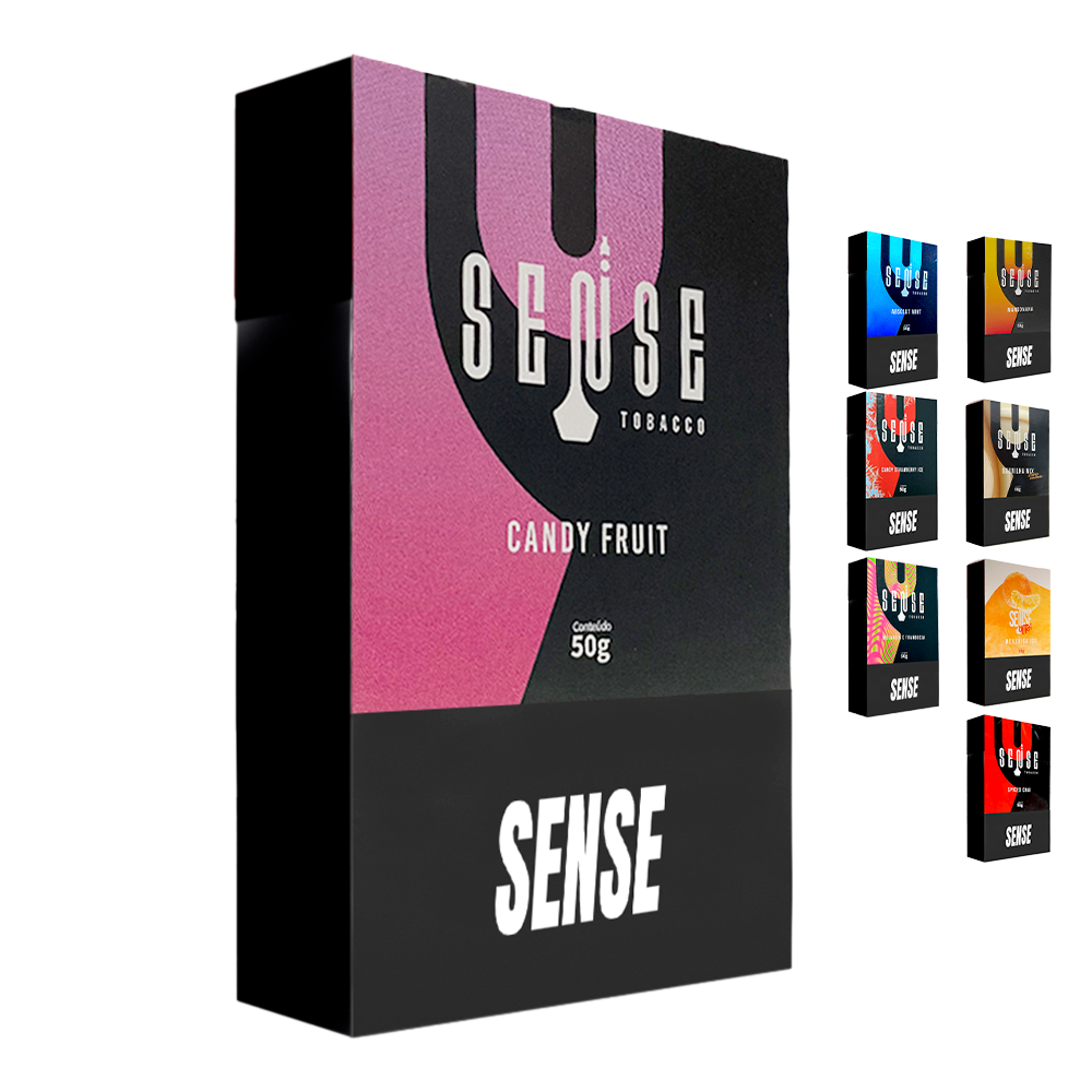 ESSÊNCIA SENSE 50G - PACK COM 10 UNIDADES