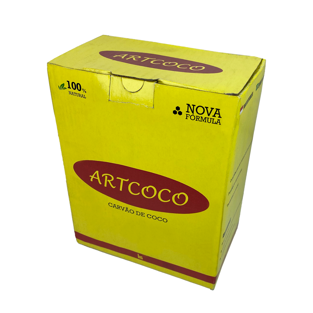 CARVÃO ART COCO - BOX 10KG - 1kg