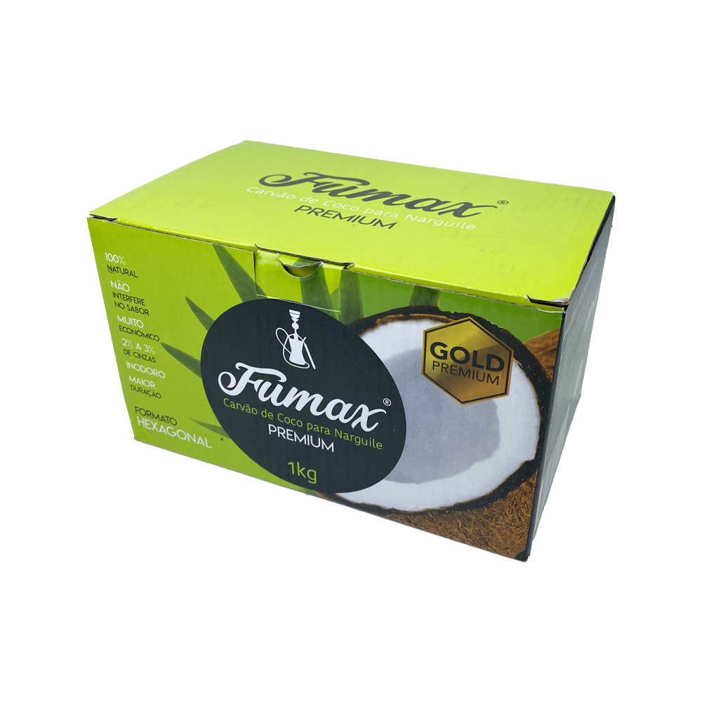 CARVÃO FUMAX - BOX 12KG - 1kg