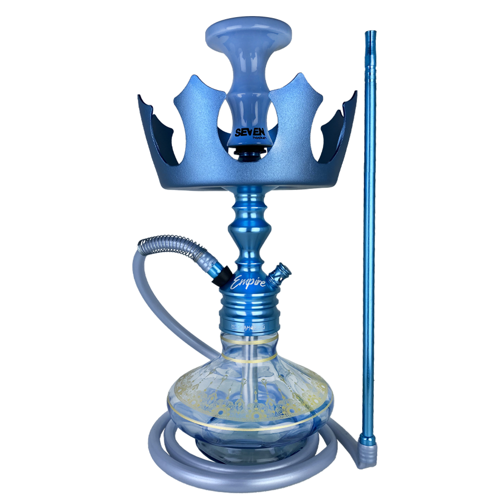 Narguile Completo King Empire + Mang Anti Chama + Aladin Renda