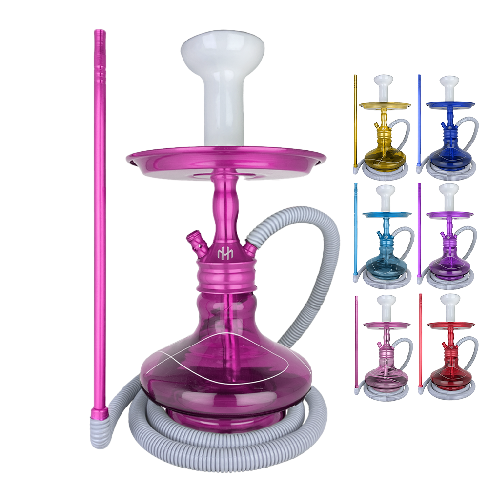 Narguile Completo Monster Hookah + Mang Simples+ Aladin Abstrato - Branco