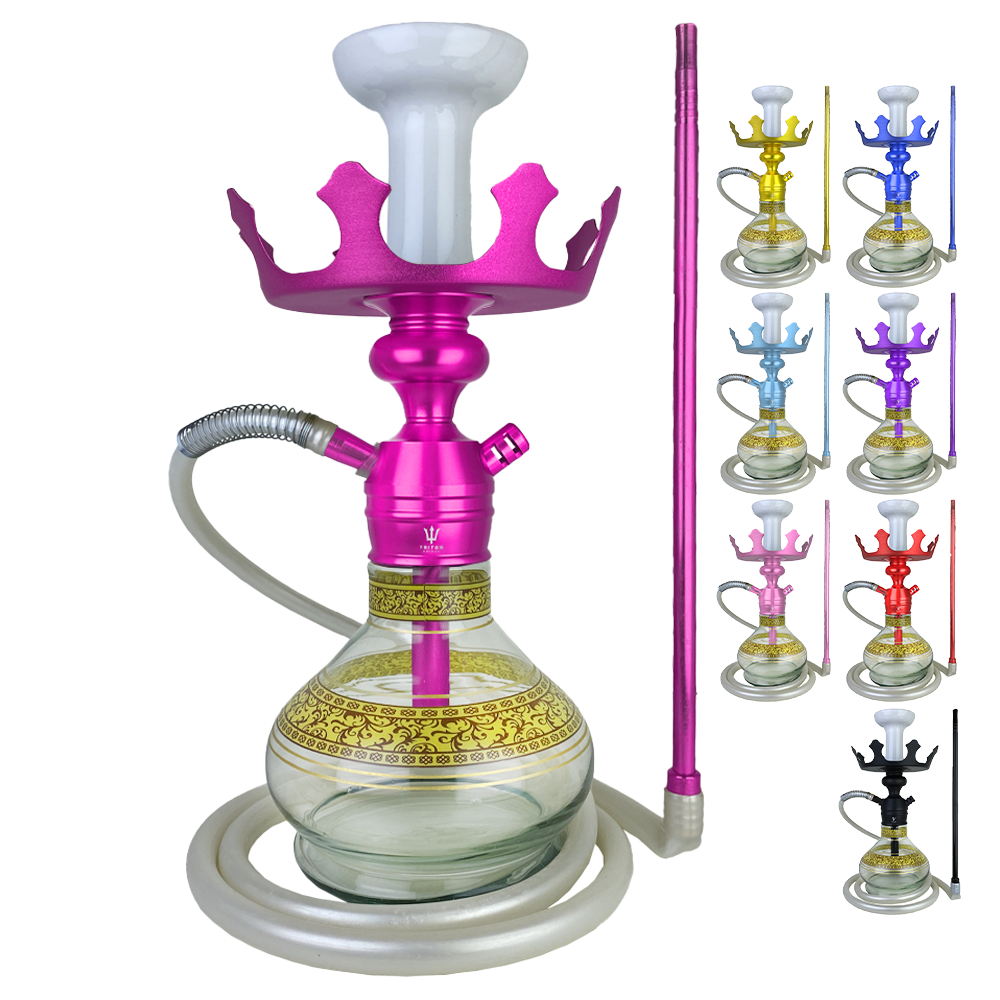 Narguile Completo Triton Zip + Mang anti chama completa + supremo - Branco