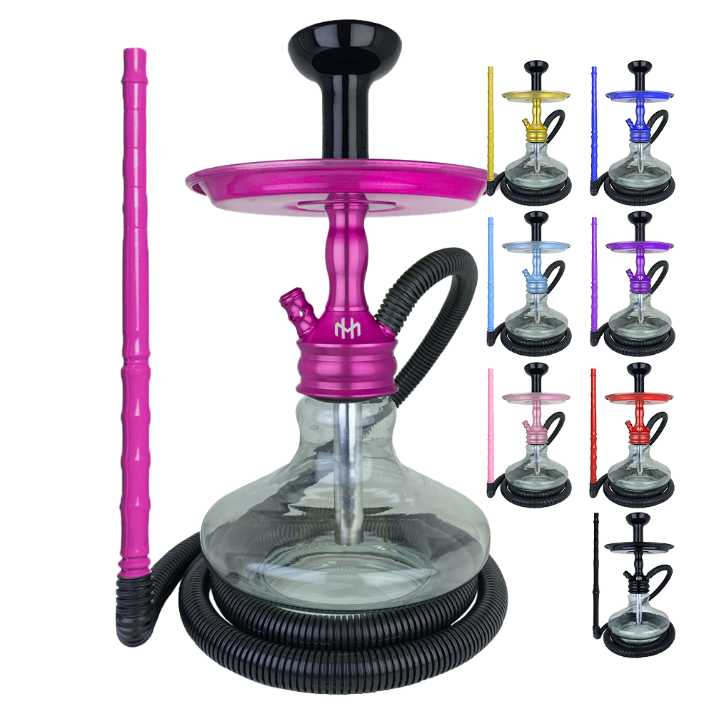 Narguile Monster Hookah + Aladin Transparente - Preto