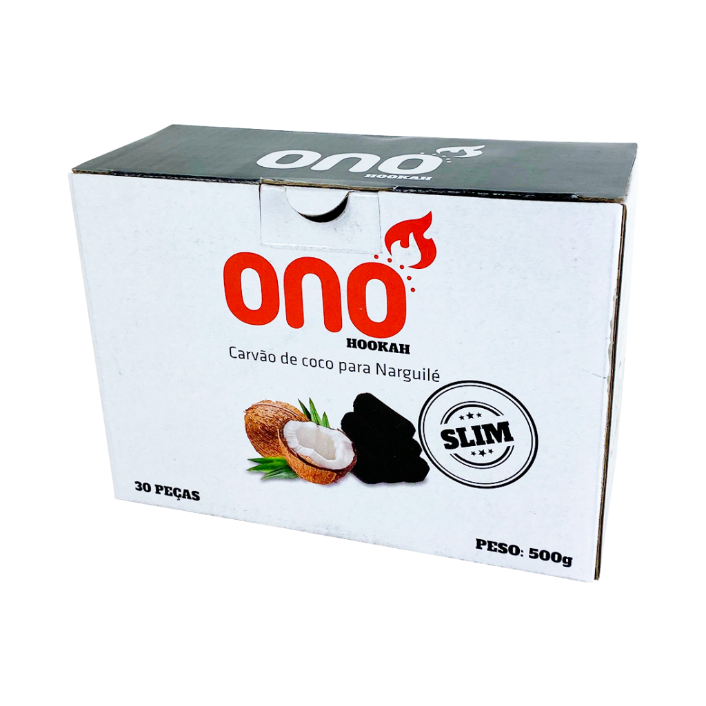 CARVÃO ONO SLIM - BOX 10KG - 500G