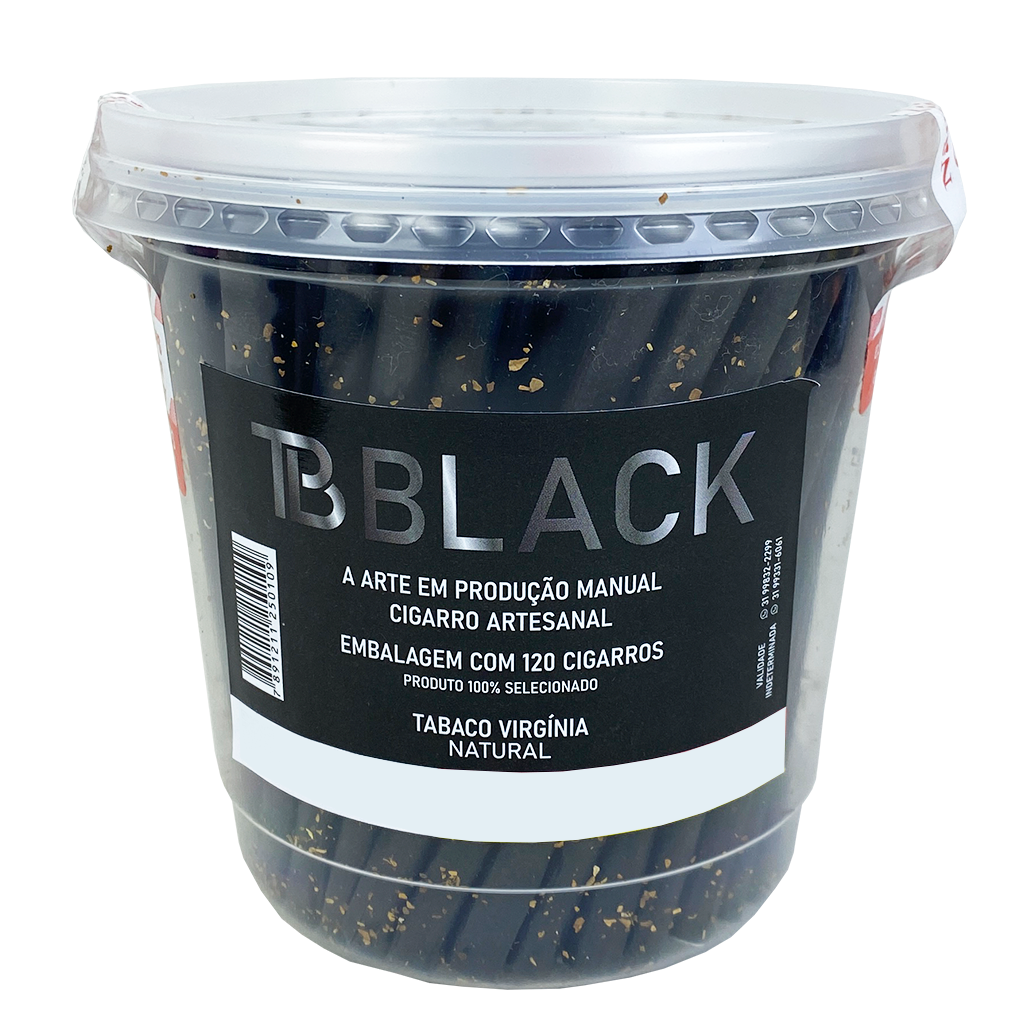 TABACO BLACK - LONGO / 120 UND