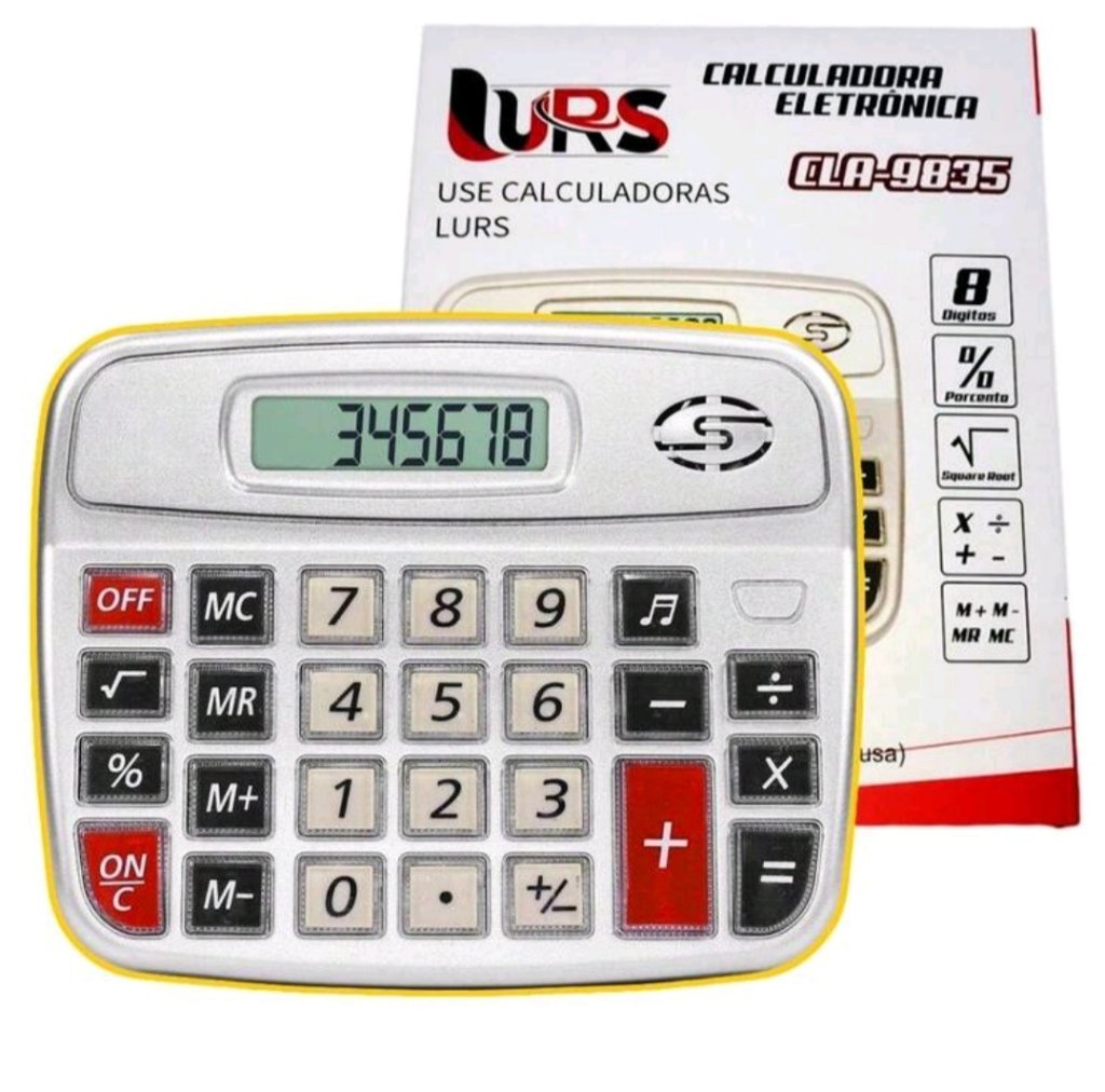 CALCULADORA 8 DÍGITOS 