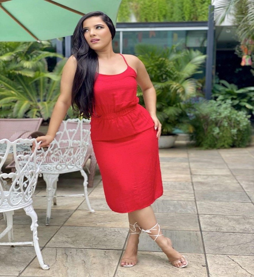 VESTIDO VISCOSE LONGO REF: 1466🔴