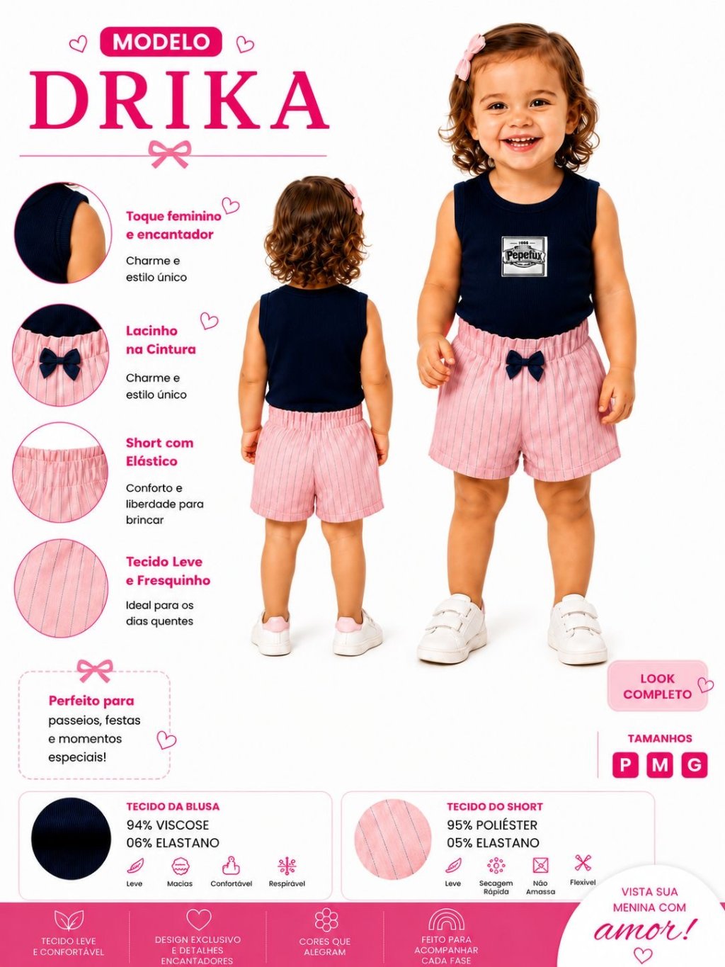 CONJUNTO INFANTIL DRIKA REF:CNIN