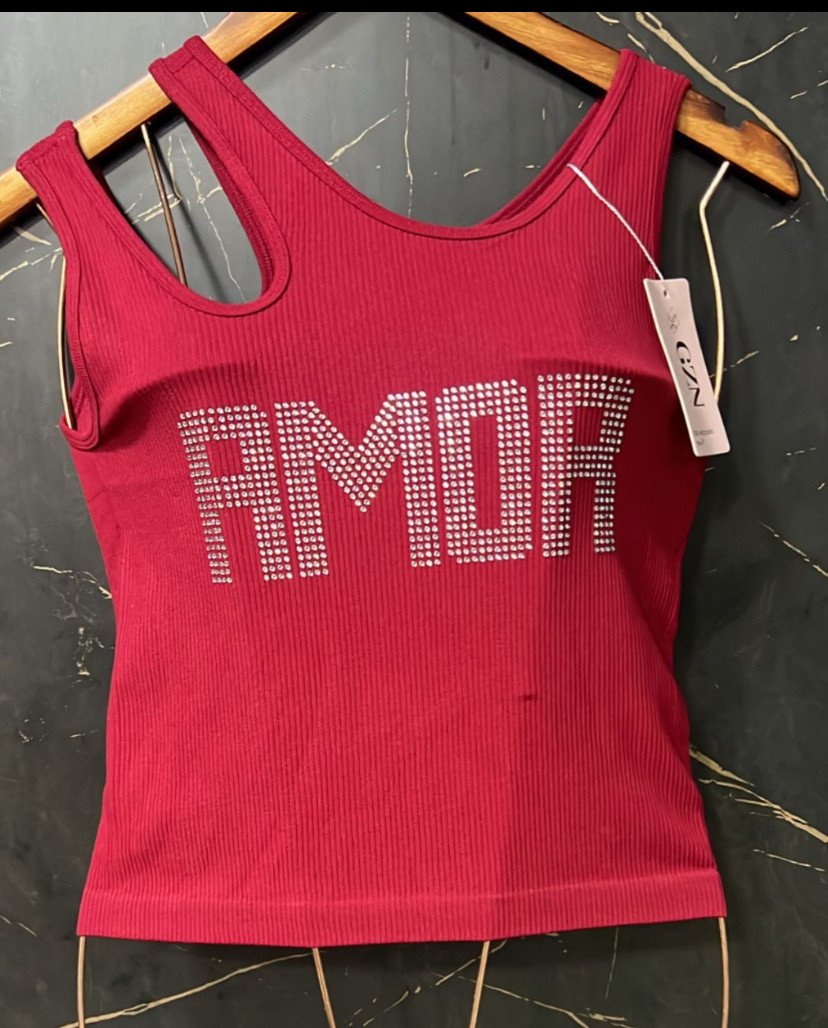 BLUSA POLIAMIDA IMPORTADA AMOR REF:883