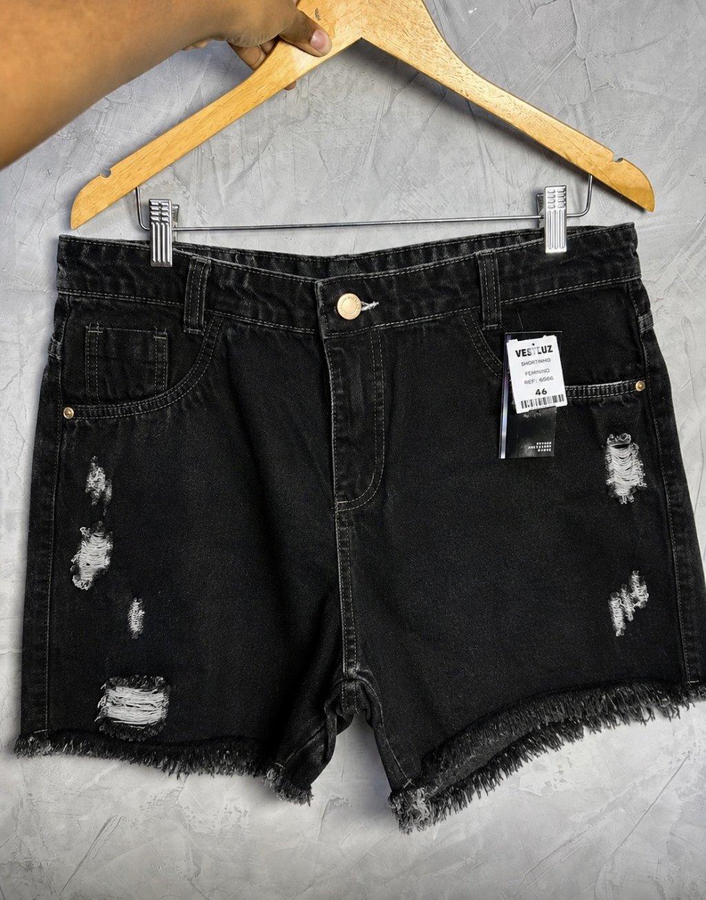 SHORT JEANS FEMININO REF: 6566