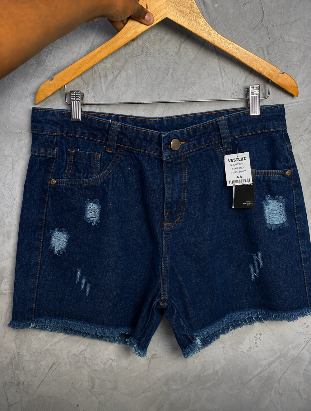 SHORT JEANS FEMININO REF:879