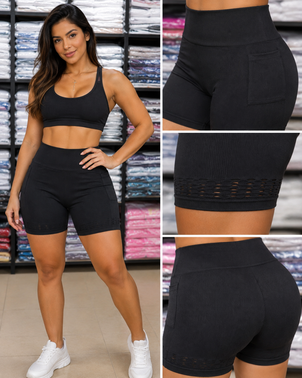 SHORT ACADEMIA POLIAMIDA REF: 1192