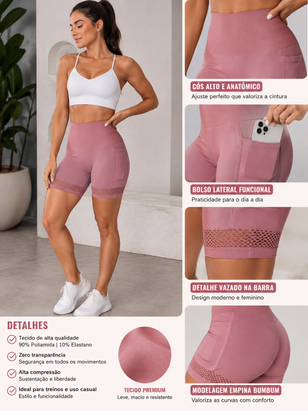 SHORT ACADEMIA POLIAMIDA REF: 912