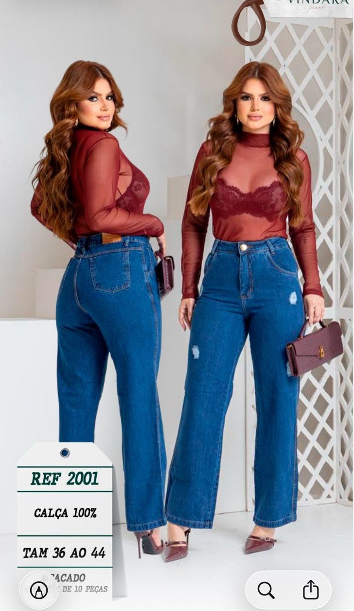 Calça Jeans Feminina Ref: 2021