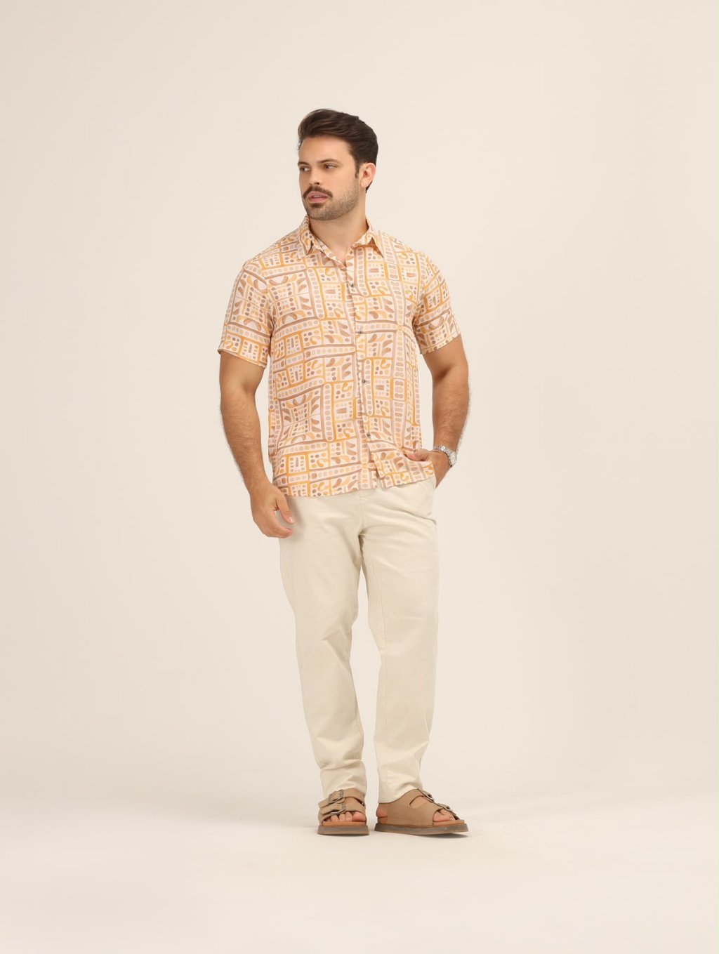 CAMISA GOLA POLO ESTAMPADA REF:C7