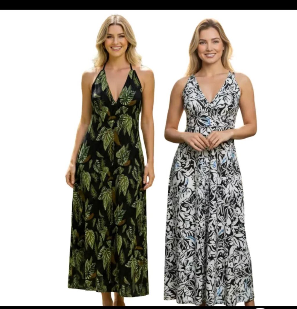 Vestido Longo Anny Jully REF: 006